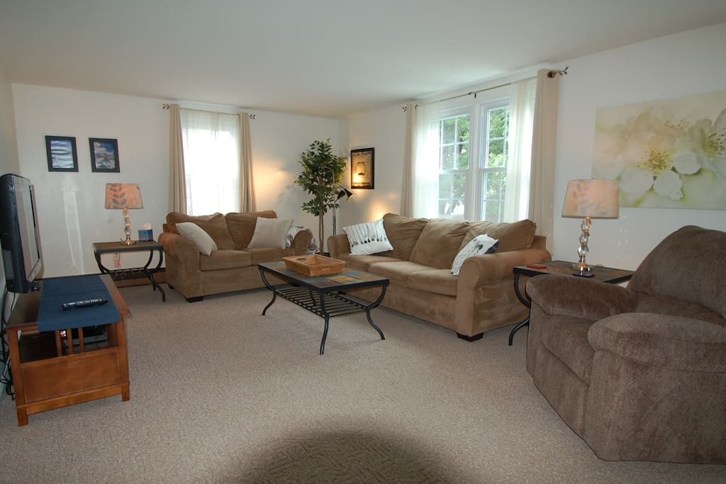 Spacious Living Room