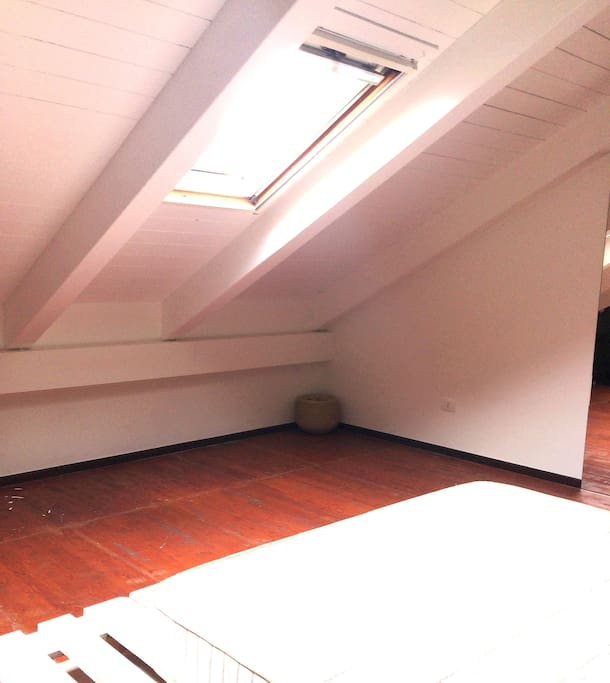 Attic bedroom