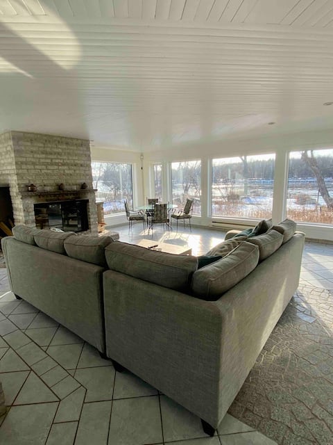 Norwegian escape by the river!