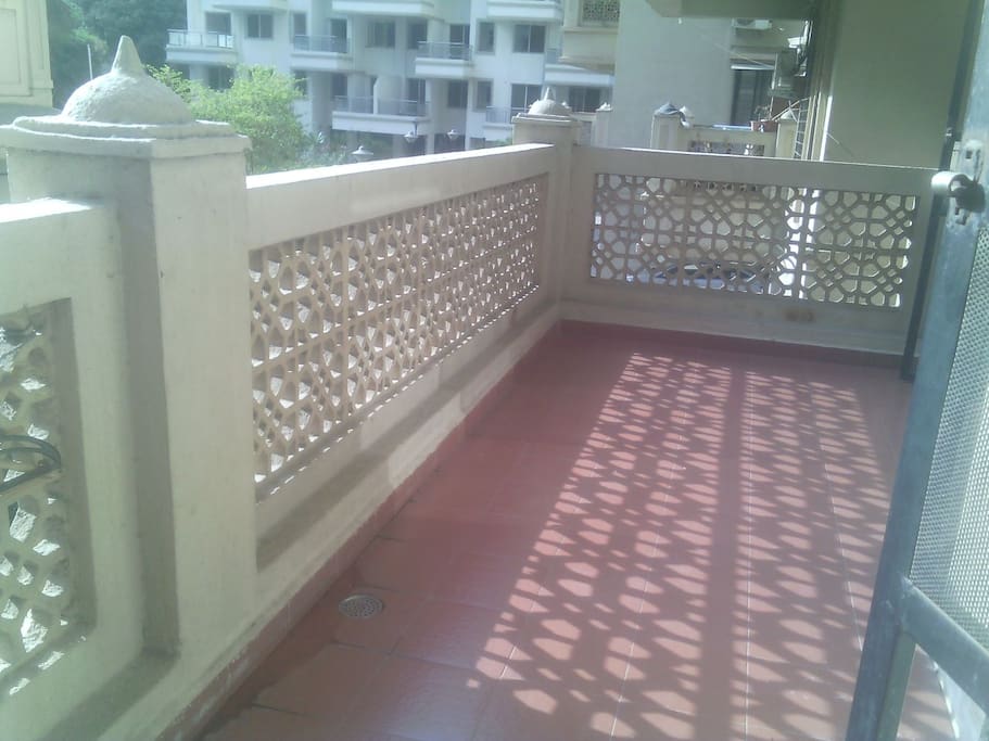 Huge balcony