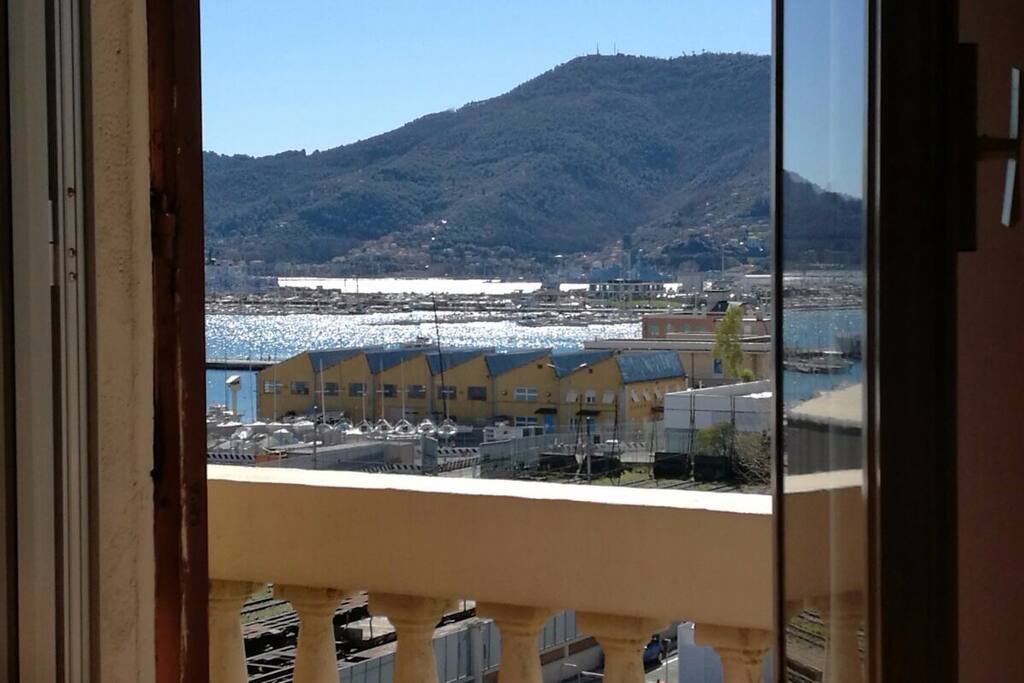 View from the dining room.