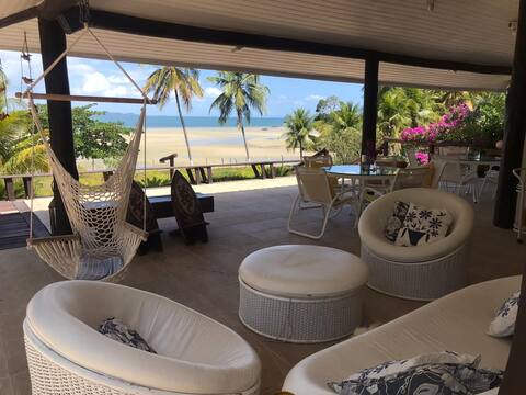 Casa Charmosa Pé-na-Area on paradisiacal beach!