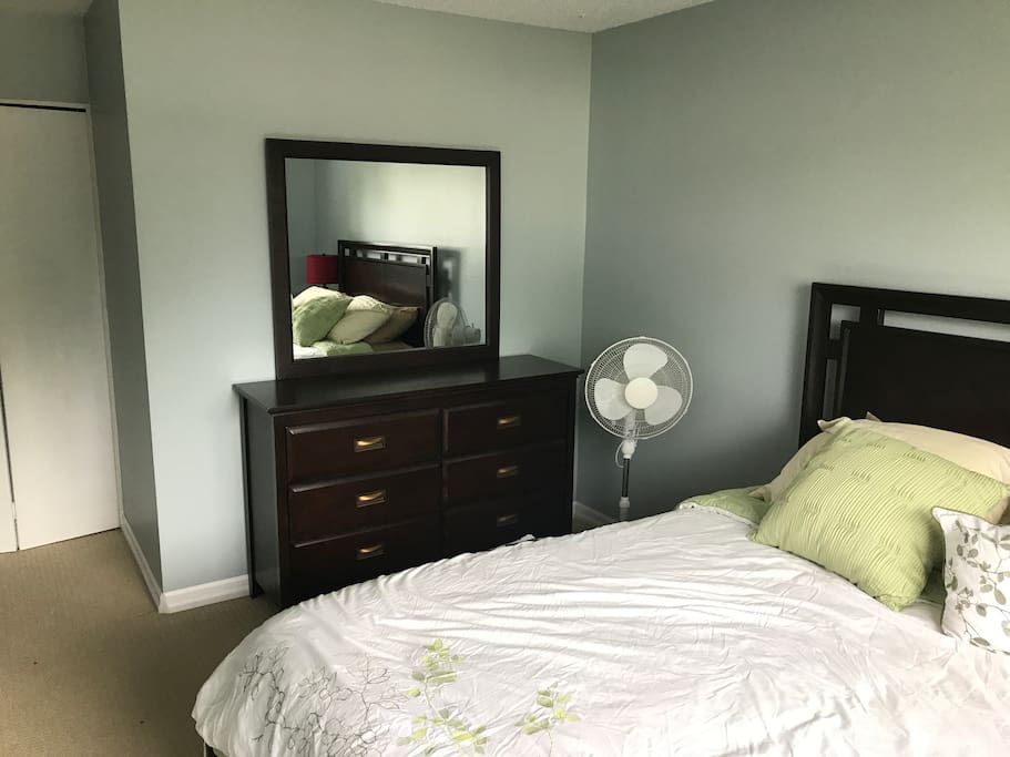Bedroom with Dresser
