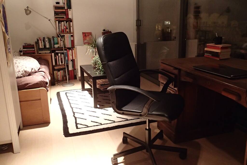 The room