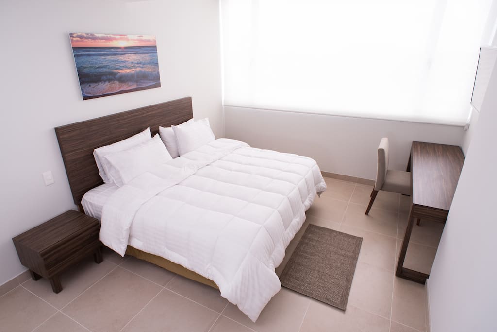 master room con cama king size