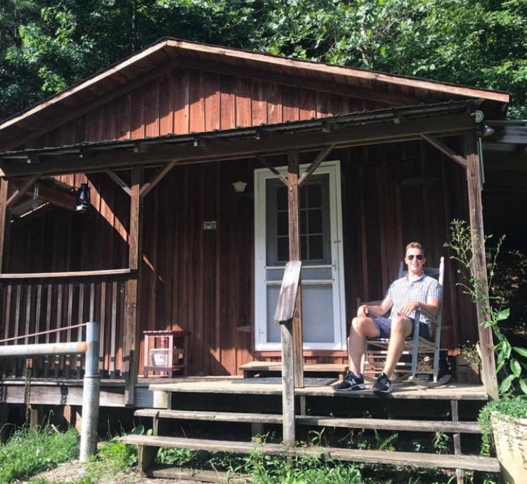 The Cabin at Small Sky Hollow Pet friendly Cabins for Rent in Cosby