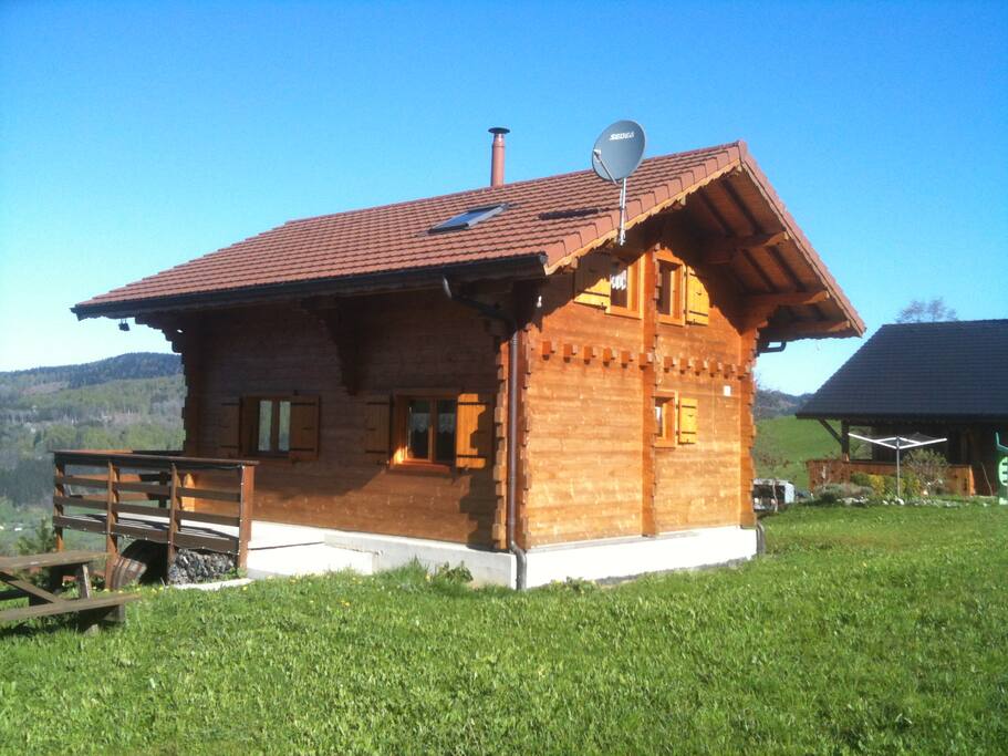 Chalet en été