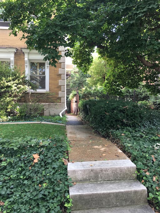 Secure side entrance