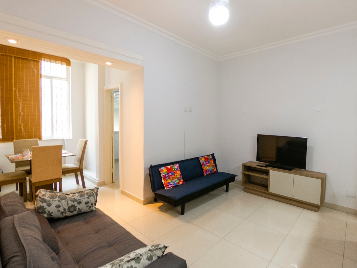 NET 120 mb wifi, smart-tv, twee slaapbanken, eettafel. 