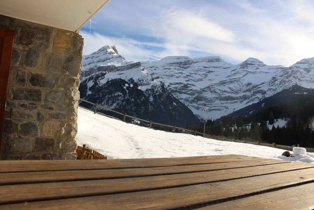 Joli appartement 2 pièces, avec vue sur le massif