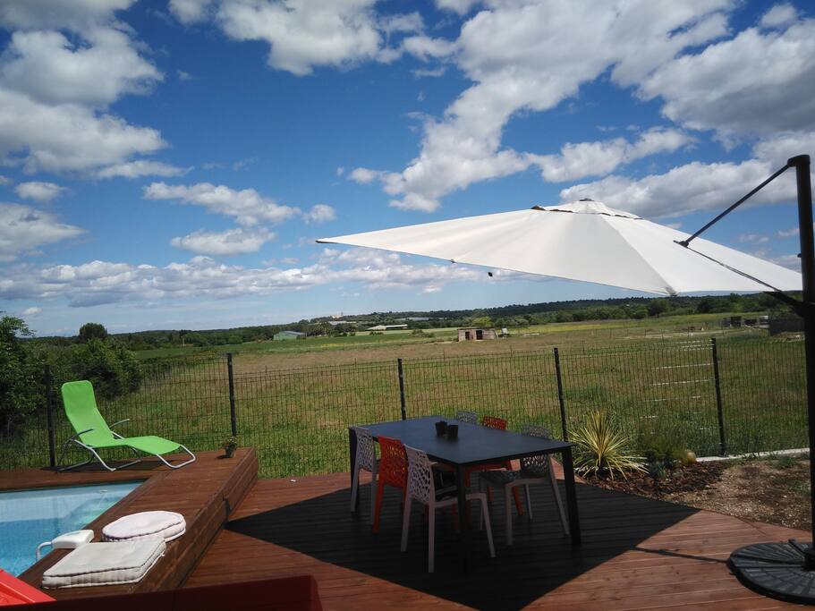 Vue de la terrasse