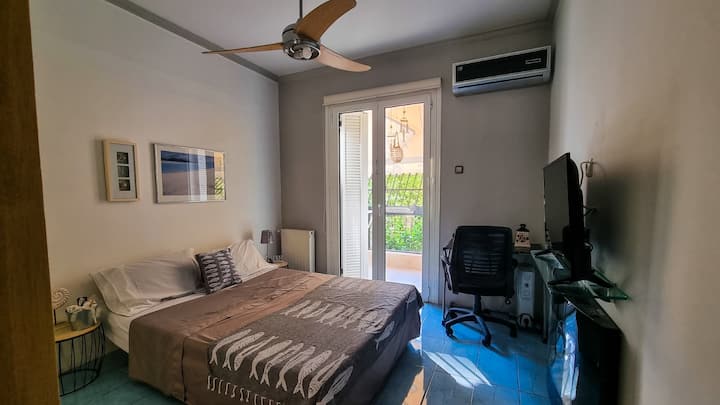 Zadný a záhradný balkón s druhou spálňou 