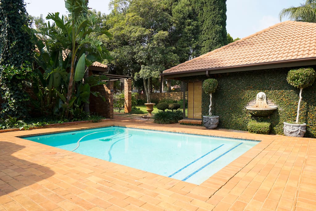 Pool and garden