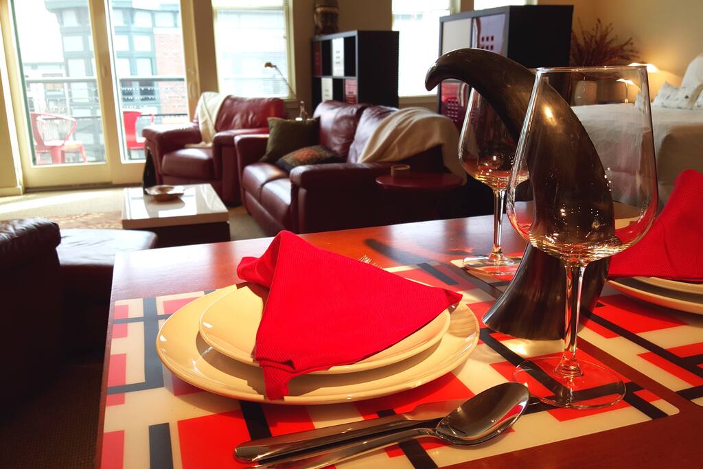 Dine-in at our Market Loft