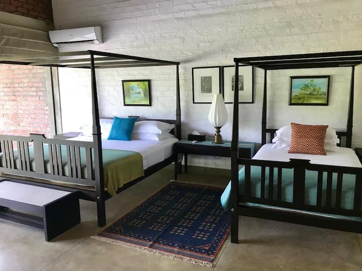 1 سرير كبير و 1 سرير مفرد 