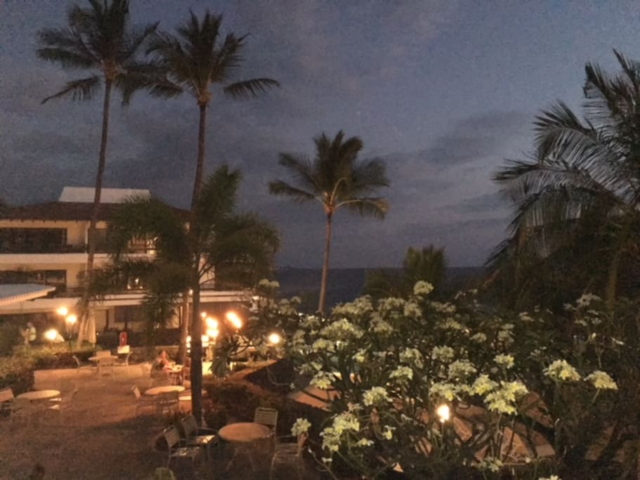 Evening Views At Casa De Emdeko Kona