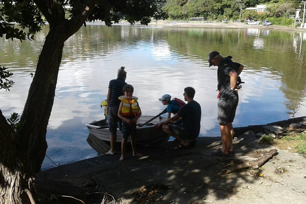 Dinghy available to help you enjoy the inlet