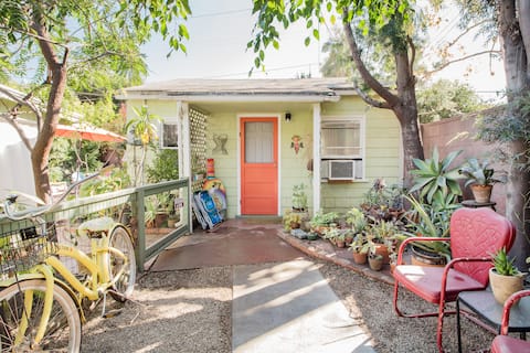 Stroll Along the Boardwalk from a Boho Beach Cottage