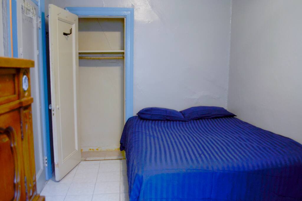 Closet inside the room