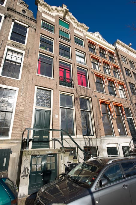 Our total Amsterdam canalhouse!