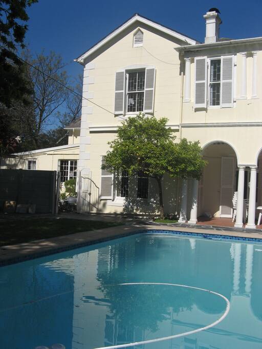 Pool to relax around.