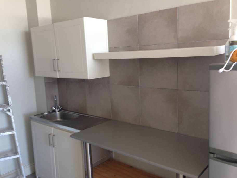 Before move in kitchen space