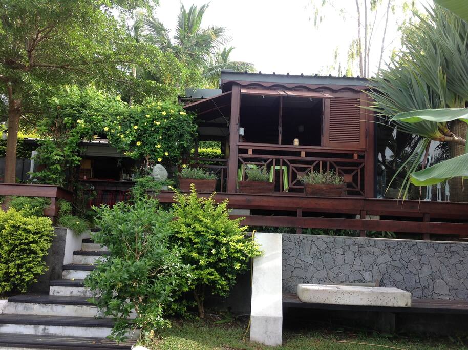 Vue extérieur Bungalow