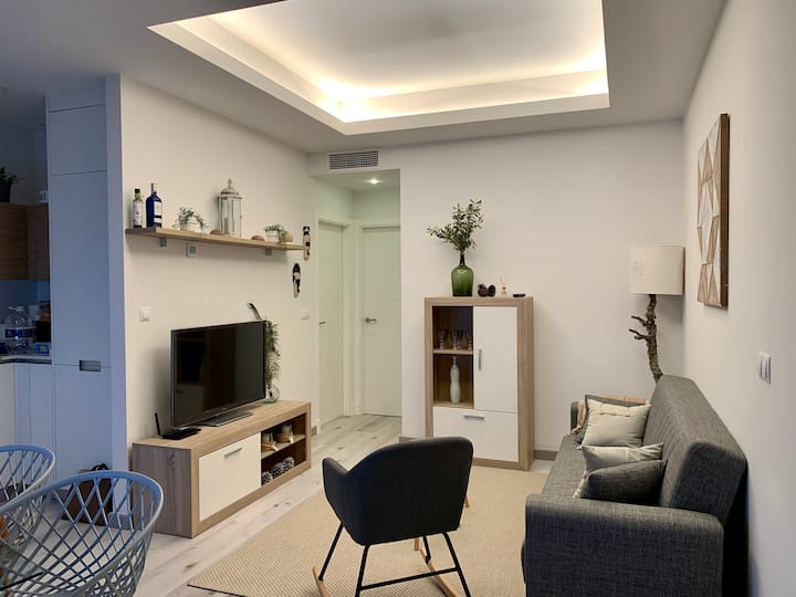 Mc Excai Precioso Apartamento Con Piscina Y Wifi. - Tarifa