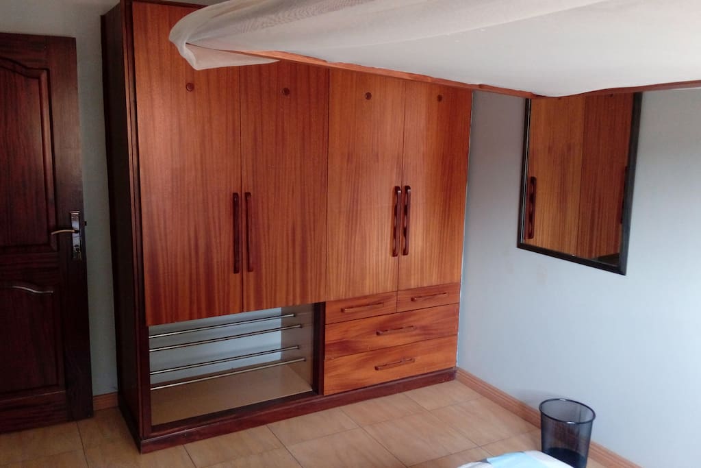 Large wardrobe