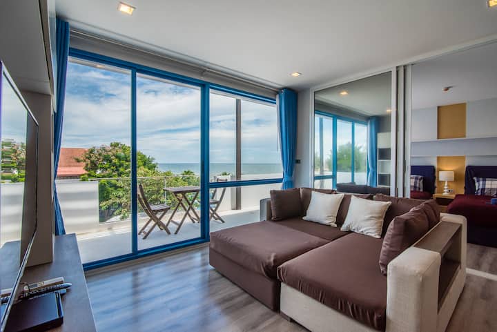 ★Chill Family Getaway★private Beach Access★seaview - Hua Hin District