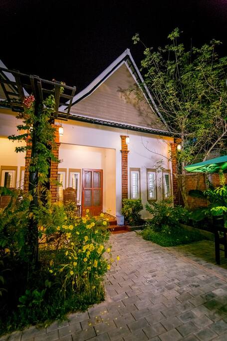 Front of the Guest Villa.