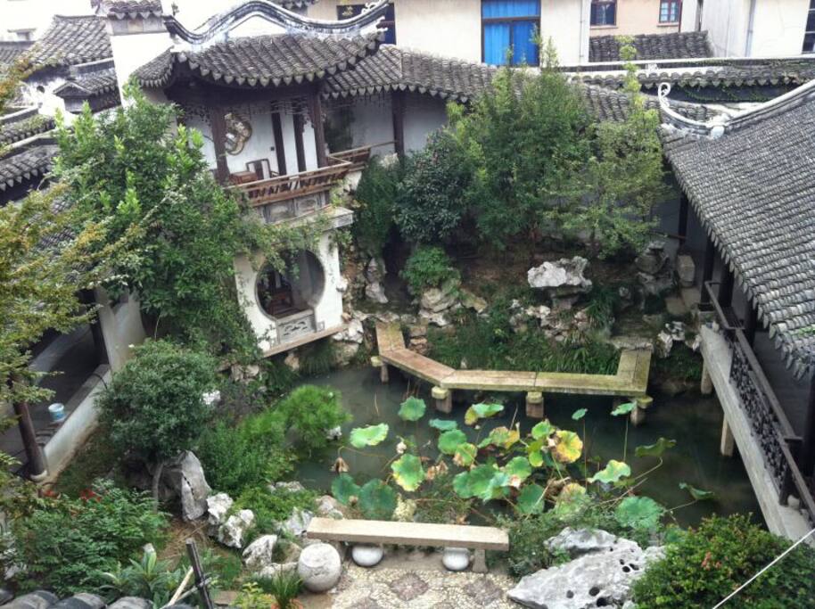 非常经典的苏式园林,民间鲜有。