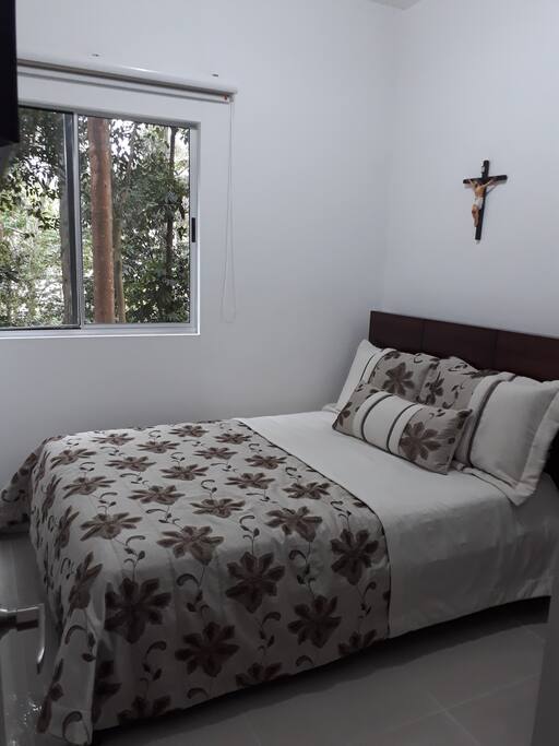 Habitación en ambiente campestre