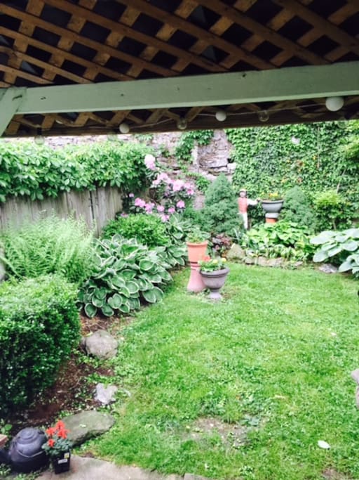 Guests are welcome to use the covered patio and yard.