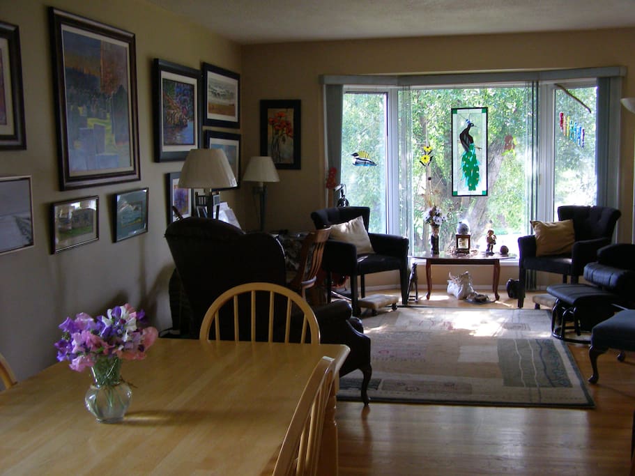 Bright and airy living room