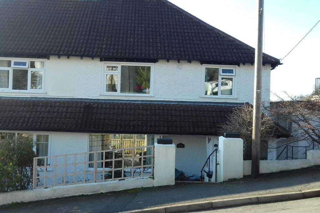 Parking outside the house