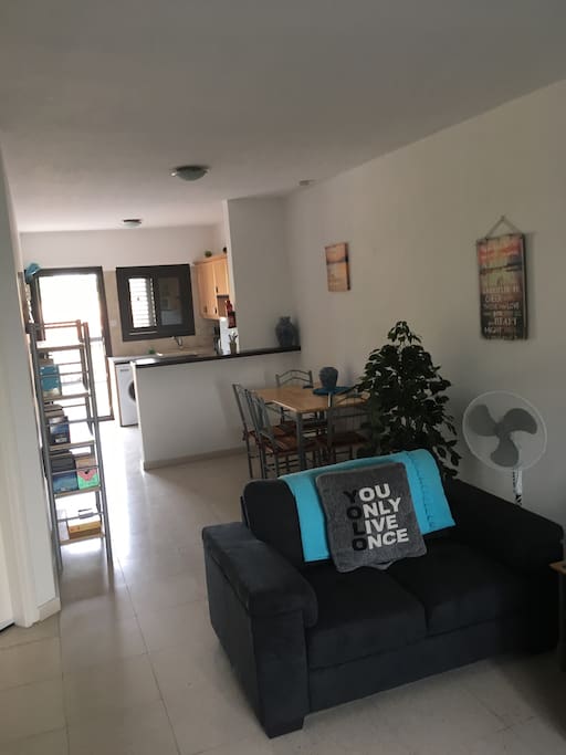 Open plan living/dining/kitchen