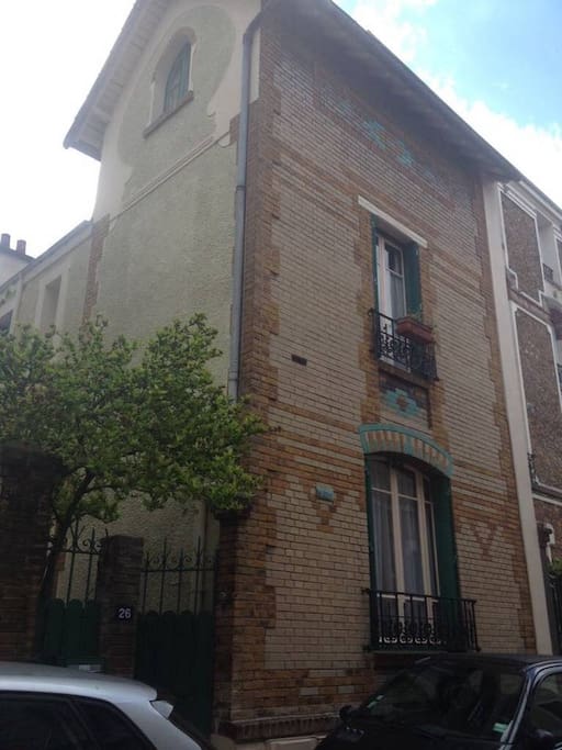 The house from the street