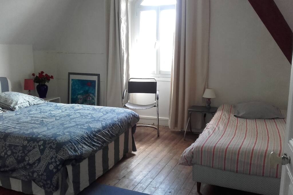 chambre 2, lit double, lit simple