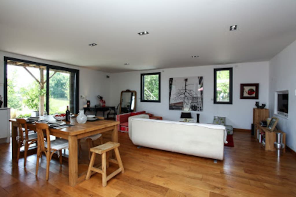 Le salon spacieux