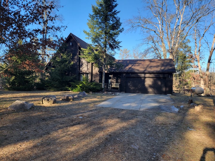 Secluded Chalet in the Woods Sleeps 8 Houses for Rent in Harrison