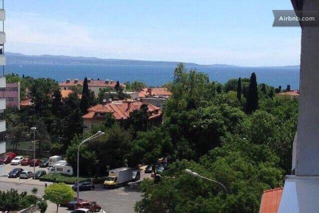View from balcony