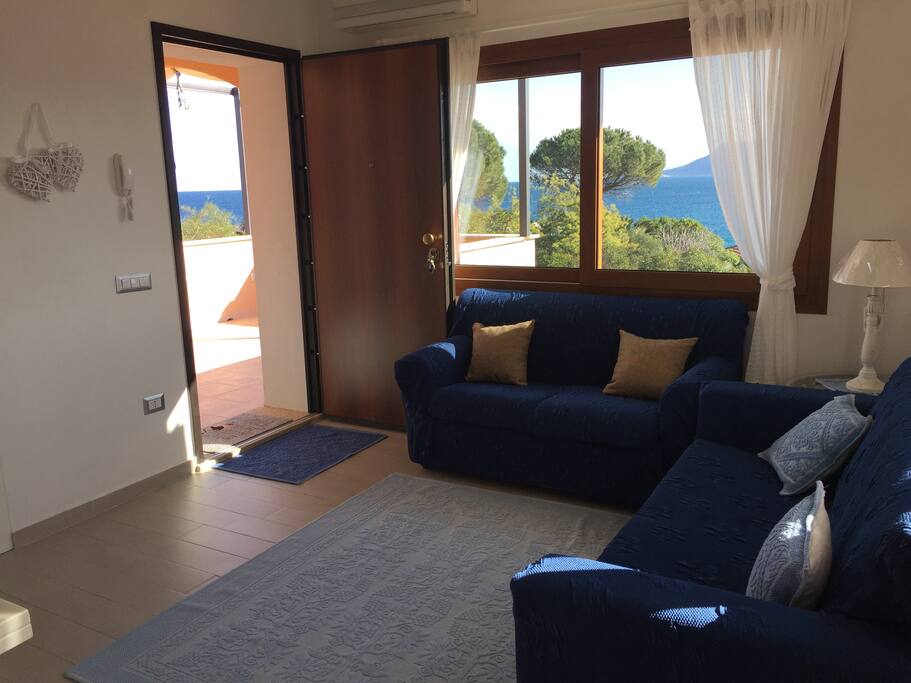 Ingresso vista mare