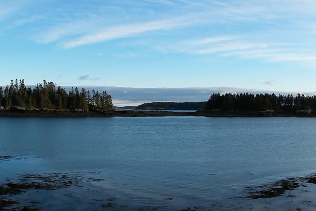 Panoramic view from property