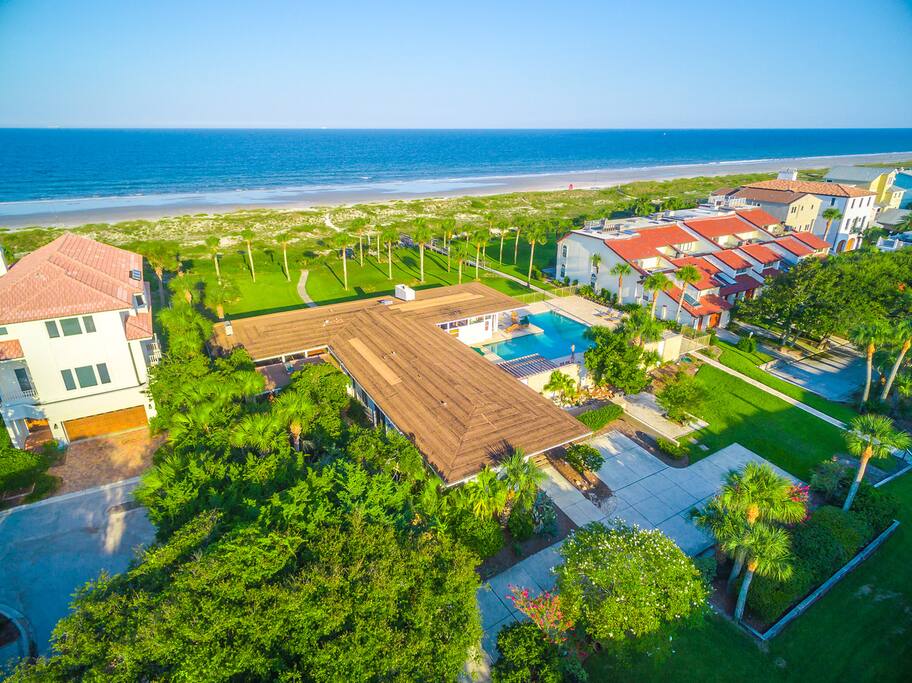 Aerial view of the Estate