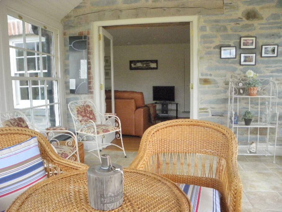 inside the sun room