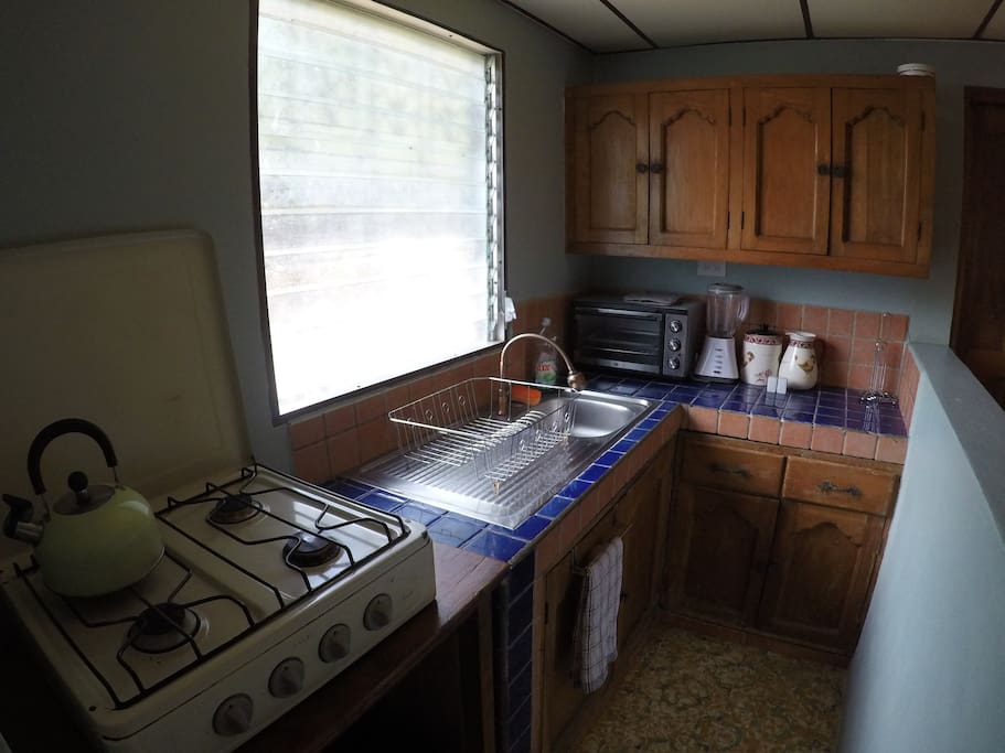 Fully equipped kitchen -"The house is very comfy... It has all the amneties/equipments you might need" Naiade