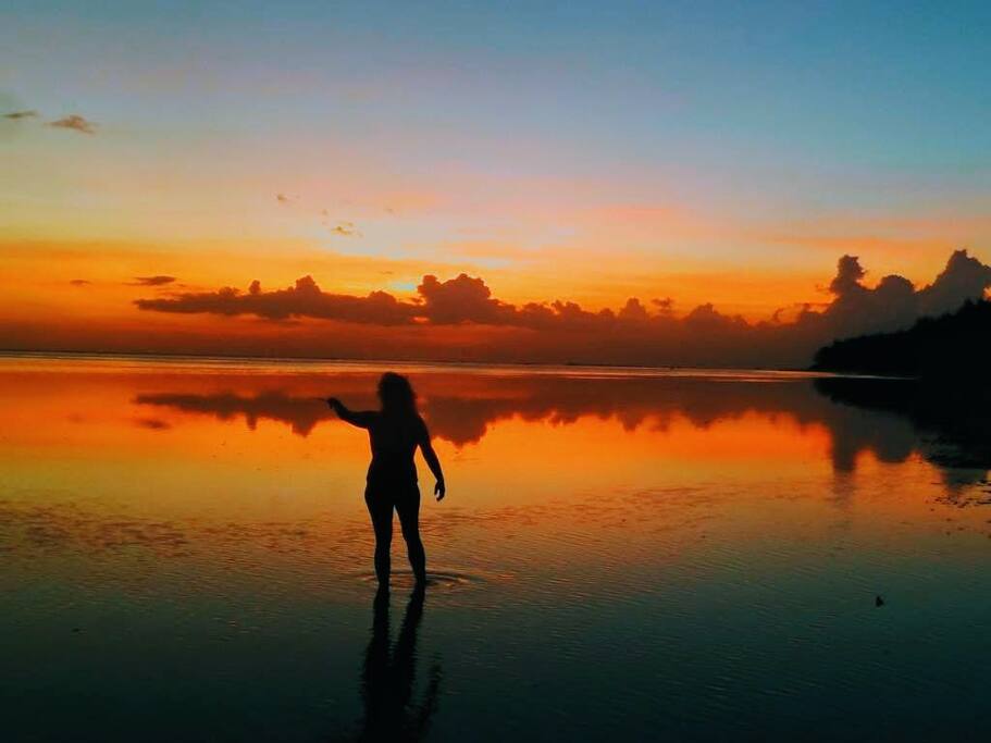 At dusk