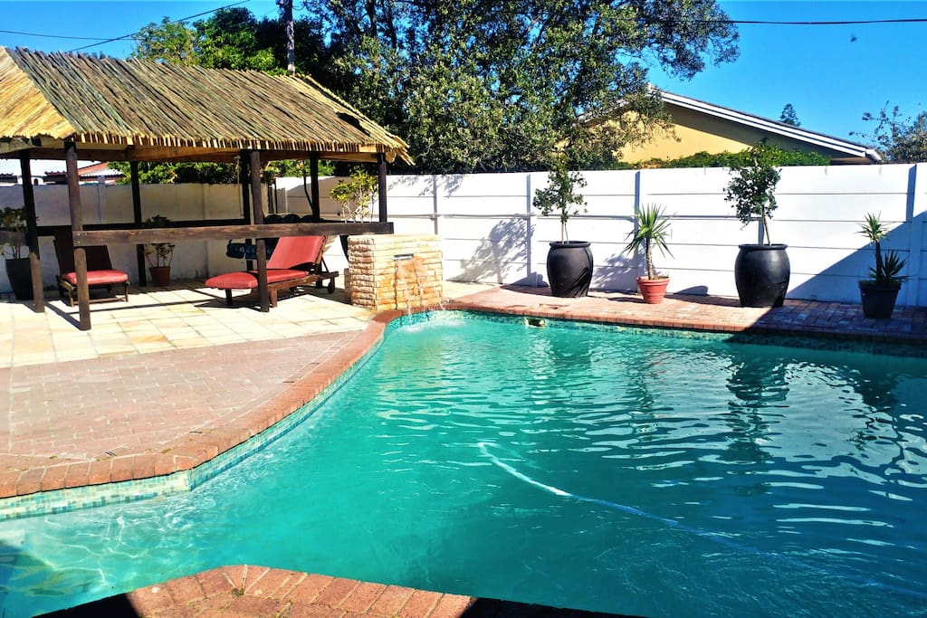 Big, private pool