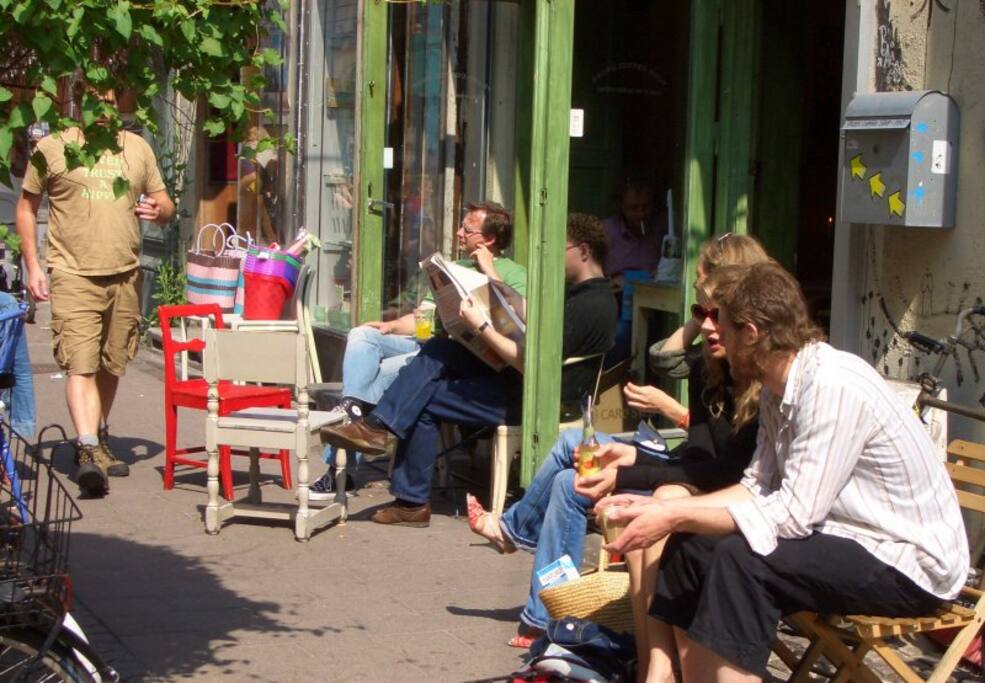 Cafe Props. One of the first cafes in the street